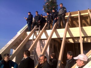 Richtfest Knock 2011